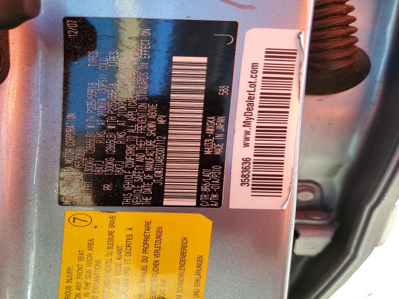 Продажа на аукционе авто 2008 Lexus Rx, vin: JTJGW31U482007112, номер лота: 53047796