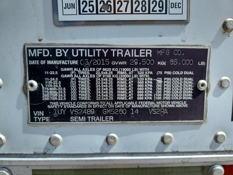 Продажа на аукционе авто 2016 Utility Trailer Trailer, vin: 1UYVS2489GM526014, номер лота: 54331926