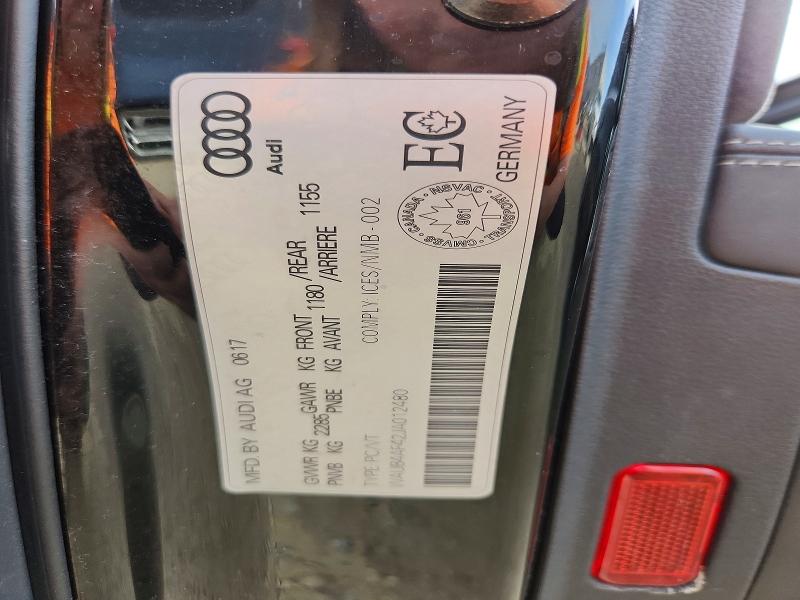 Aukcja sprzedaży 2018 Audi S4, vin: WAUB4AF42JA012480, numer aukcji: 54873856
