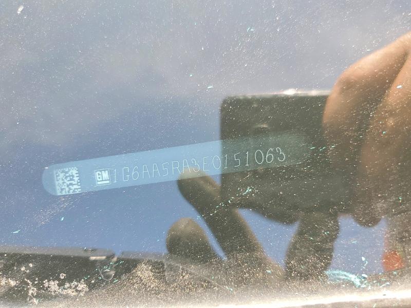 55416346 :رقم المزاد ، 1G6AA5RA3E0151063 vin ، 2014 Cadillac Ats مزاد بيع