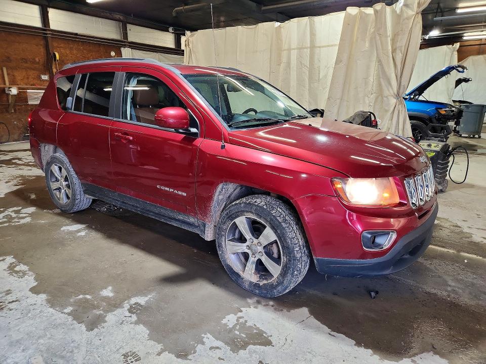 2016 Jeep Compass მანქანა იყიდება აუქციონზე, vin: 1C4NJDEBXGD650977, აუქციონის ნომერი: 52130016