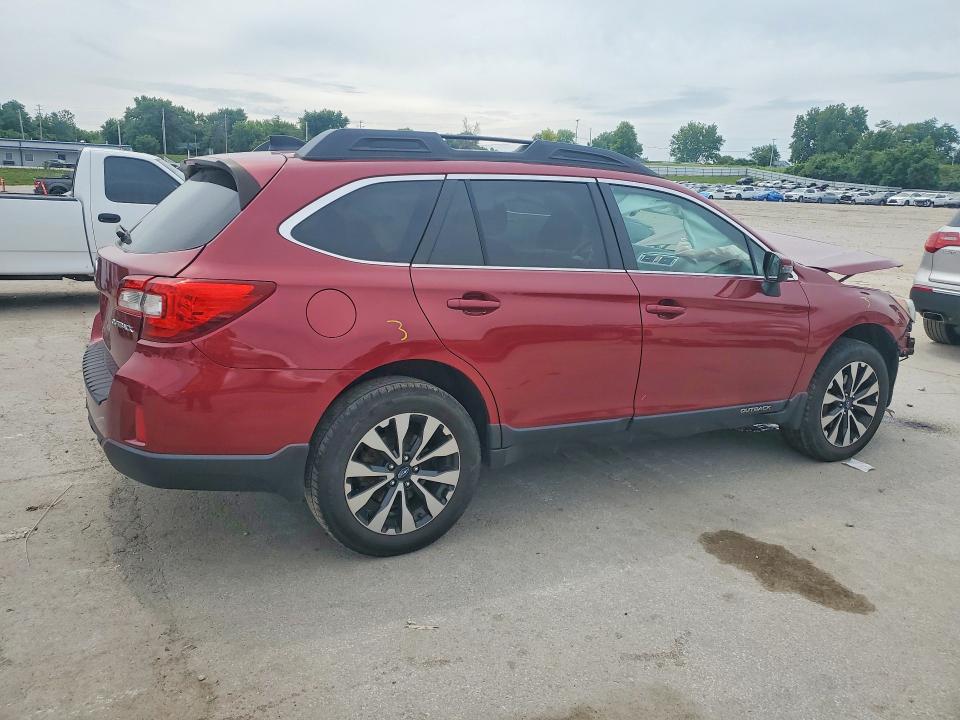 2016 Subaru Outback მანქანა იყიდება აუქციონზე, vin: 4S4BSBJC7G3270421, აუქციონის ნომერი: 54900376