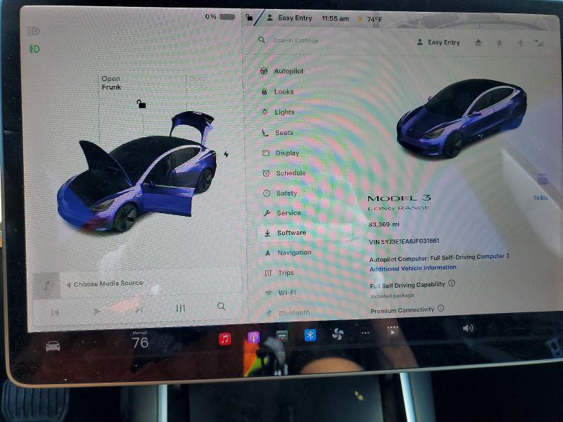 Продаж на аукціоні авто 2018 Tesla Model 3, vin: 5YJ3E1EA6JF031861, номер лоту: 51871016
