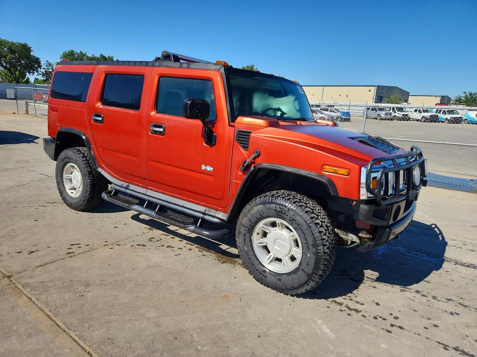 53448096 :رقم المزاد ، 5GRGN23U43H106983 vin ، 2003 Hummer H2 مزاد بيع