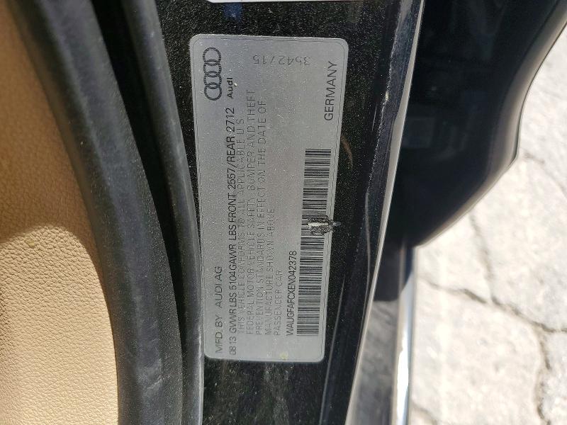 Продаж на аукціоні авто 2014 Audi A6, vin: WAUGFAFCXEN042378, номер лоту: 52754976