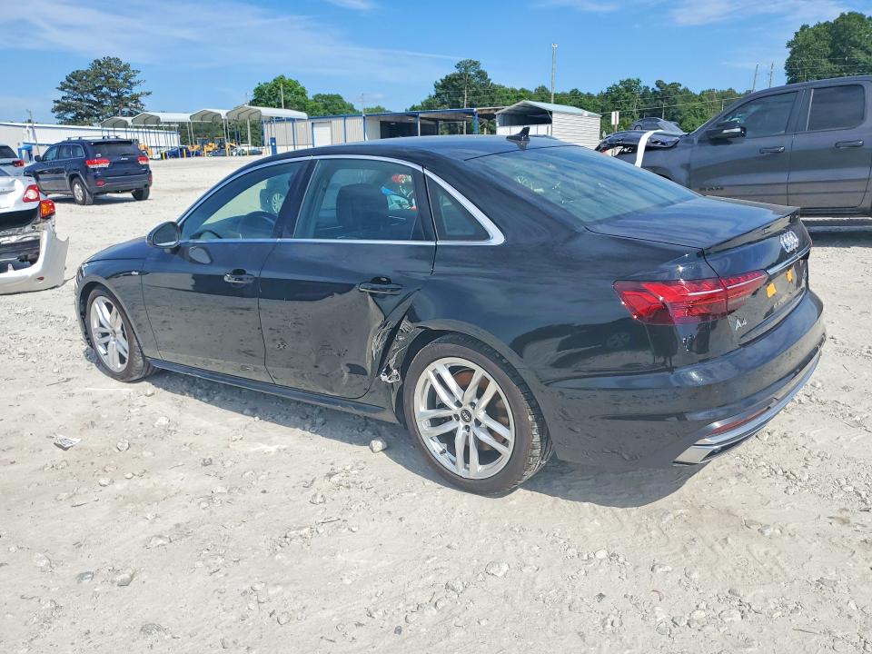 2022 Audi A4 მანქანა იყიდება აუქციონზე, vin: WAUFAAF40NN003950, აუქციონის ნომერი: 53805376