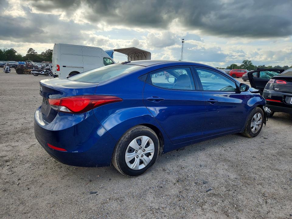 2016 Hyundai Elantra მანქანა იყიდება აუქციონზე, vin: 5NPDH4AE4GH766497, აუქციონის ნომერი: 51921636