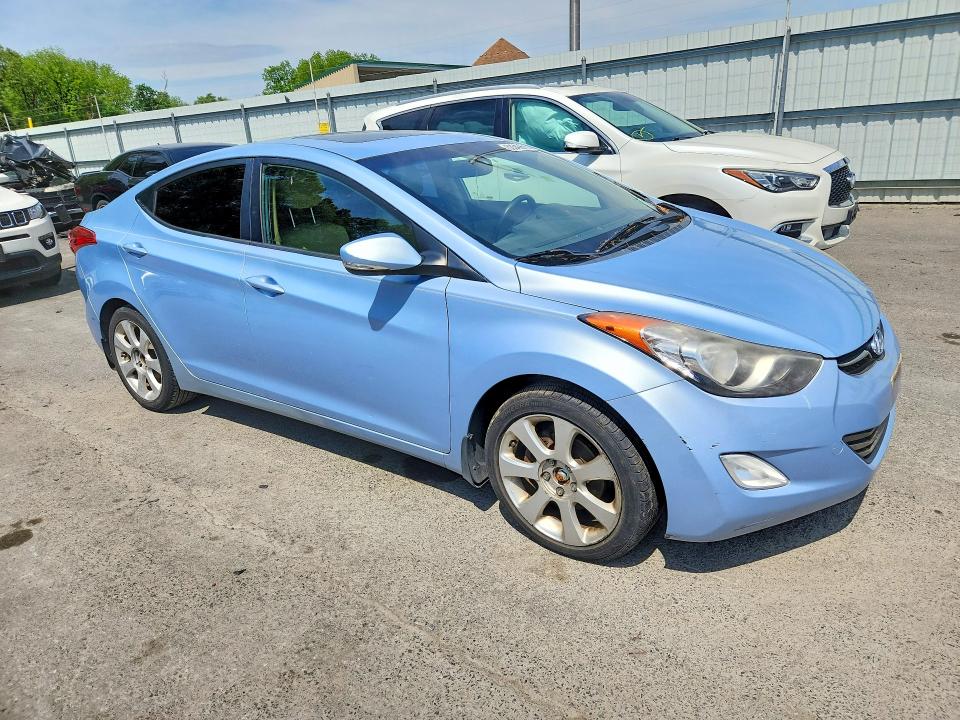 Продажа на аукционе авто 2012 Hyundai Elantra, vin: KMHDH4AE7CU391054, номер лота: 53545616