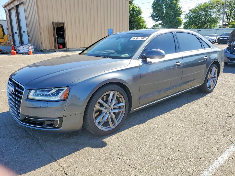 2015 Audi A8 მანქანა იყიდება აუქციონზე, vin: WAU32AFDXFN009790, აუქციონის ნომერი: 52667706