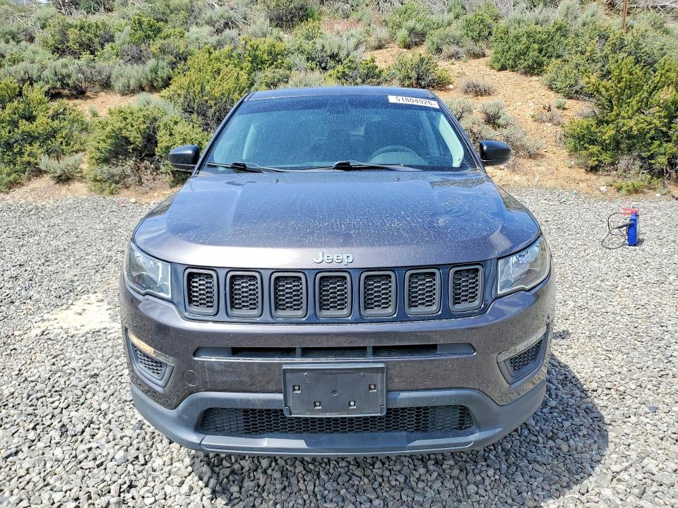 Продажа на аукционе авто 2020 Jeep Compass, vin: 3C4NJDAB8LT119772, номер лота: 51804926