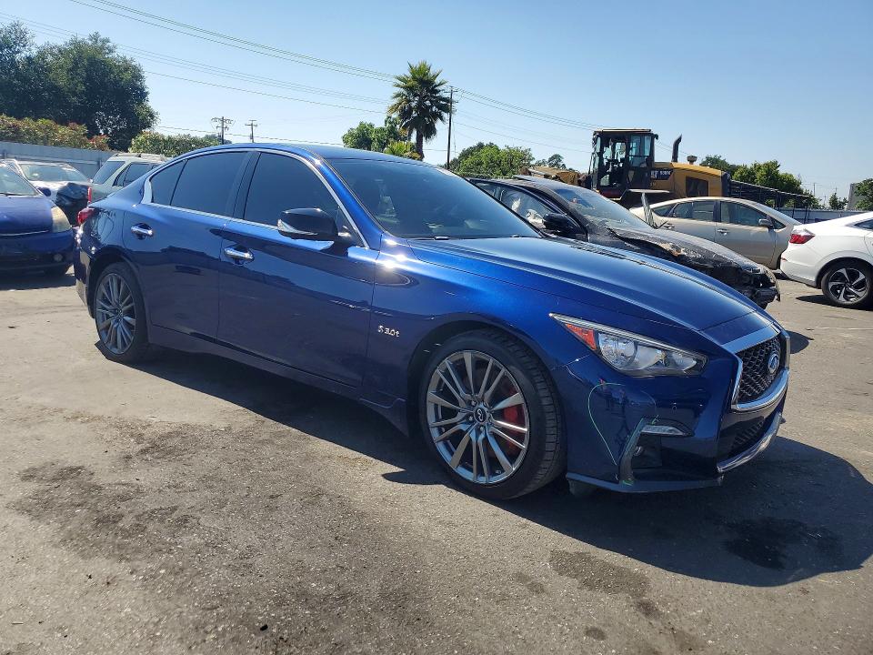 2018 Infiniti Q50 მანქანა იყიდება აუქციონზე, vin: JN1FV7AR6JM481080, აუქციონის ნომერი: 52089296