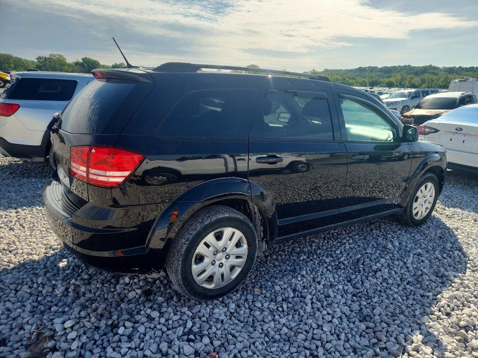 2017 Dodge Journey მანქანა იყიდება აუქციონზე, vin: 3C4PDCAB1HT582841, აუქციონის ნომერი: 52817646