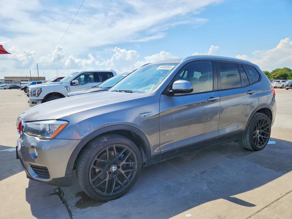 2015 Bmw X3 მანქანა იყიდება აუქციონზე, vin: 5UXWX9C51F0D54976, აუქციონის ნომერი: 54949066