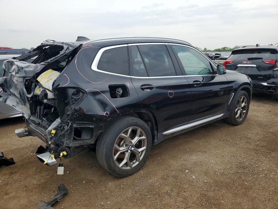 2023 Bmw X3 მანქანა იყიდება აუქციონზე, vin: 5UX53DP07P9N60256, აუქციონის ნომერი: 53524386