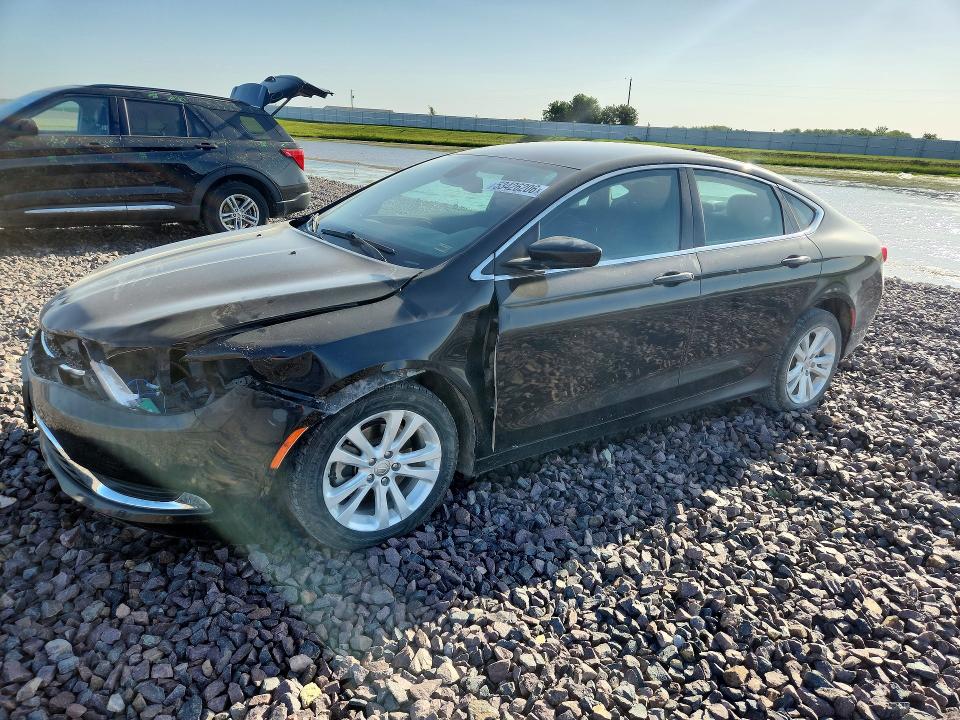 2015 Chrysler 200 მანქანა იყიდება აუქციონზე, vin: 1C3CCCABXFN648063, აუქციონის ნომერი: 53426206