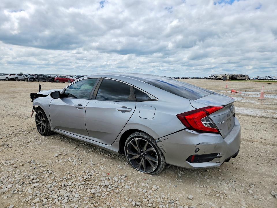 54613156 :رقم المزاد ، 2HGFC2F80MH519837 vin ، 2021 Honda Civic مزاد بيع