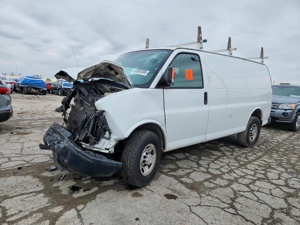 53588386 :رقم المزاد ، 1GCWGFCG6D1183826 vin ، 2013 Chev Express 2500 مزاد بيع