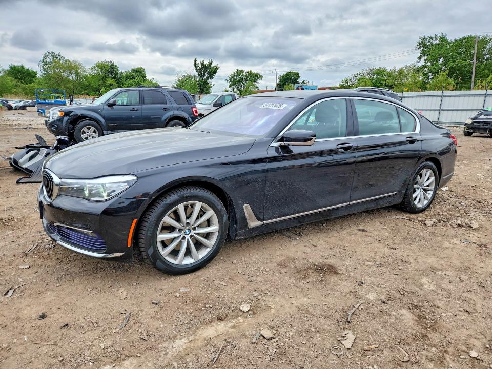 Aukcja sprzedaży 2017 Bmw 740, vin: WBA7E4C51HGU99261, numer aukcji: 54427006