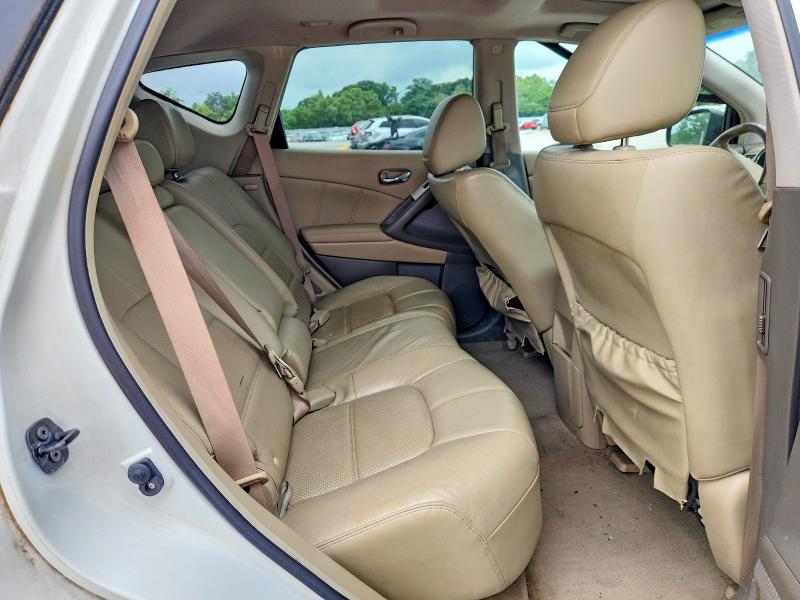 2011 Nissan Murano მანქანა იყიდება აუქციონზე, vin: JN8AZ1MW6BW162251, აუქციონის ნომერი: 54676156