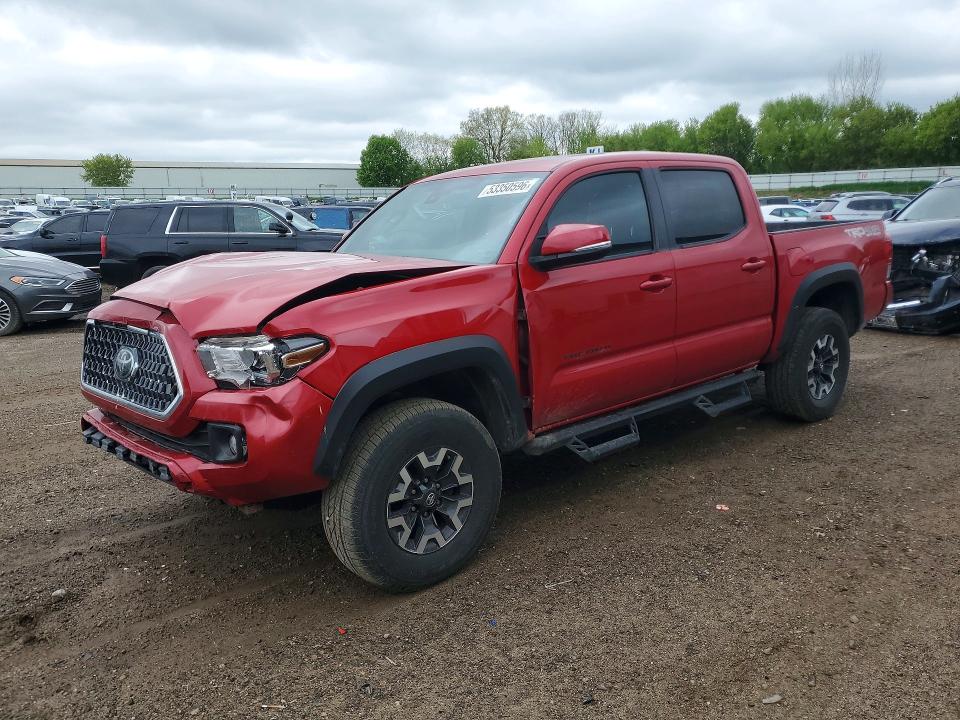 53350596 :رقم المزاد ، 3TMCZ5AN3KM192413 vin ، 2019 Toyota Tacoma مزاد بيع