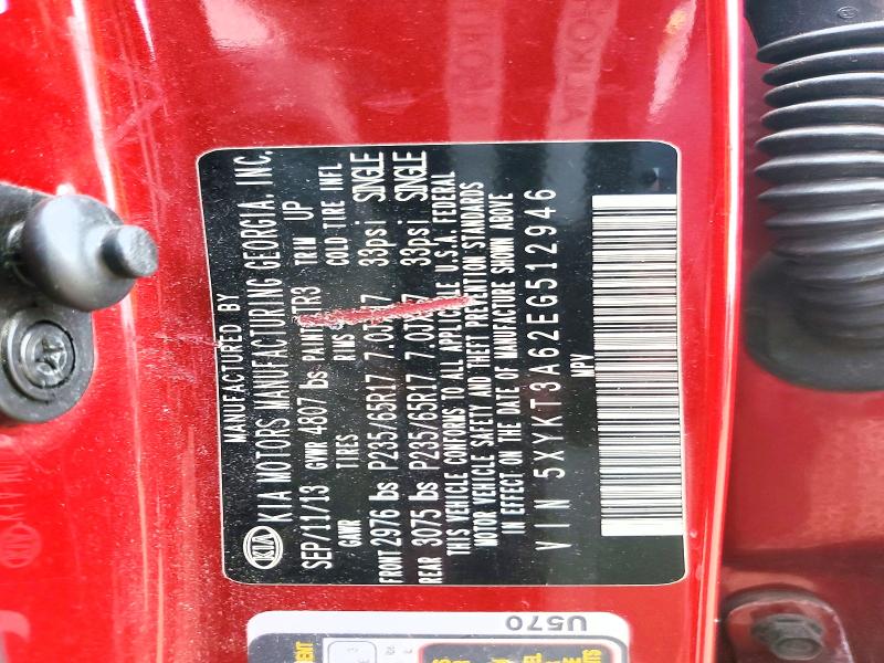 Продаж на аукціоні авто 2014 Kia Sorento, vin: 5XYKT3A62EG512946, номер лоту: 52675366