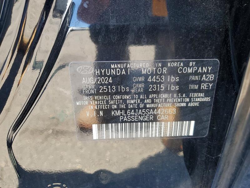 Продажа на аукционе авто 2025 Hyundai Sonata, vin: KMHL64JA5SA442663, номер лота: 54503496