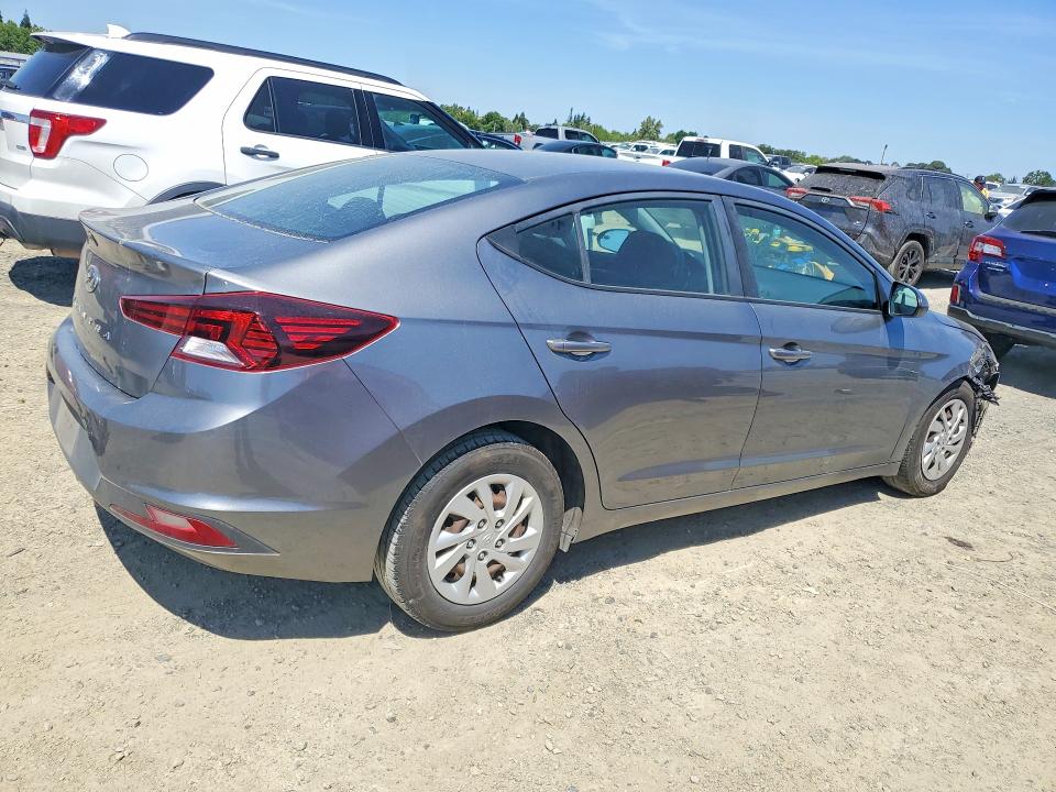 52058646 :رقم المزاد ، 5NPD74LFXKH417278 vin ، 2019 Hyundai Elantra مزاد بيع