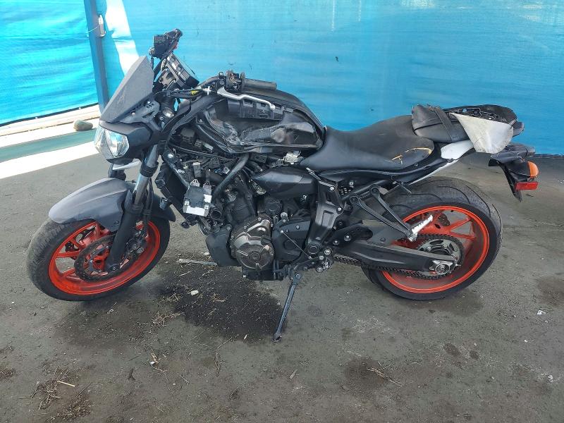 52873846 :رقم المزاد ، JYARM27Y0LA001646 vin ، 2020 Yamaha Mt07 مزاد بيع