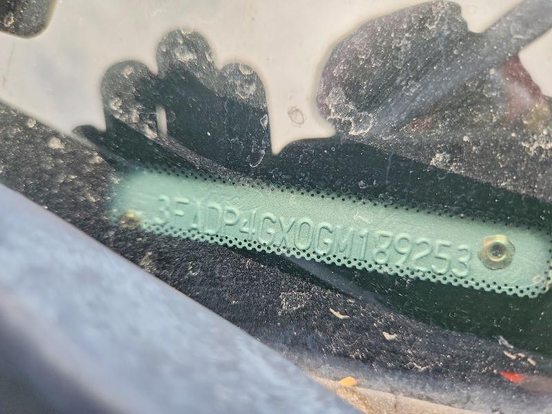 2016 Ford Fiesta მანქანა იყიდება აუქციონზე, vin: 3FADP4GX0GM189253, აუქციონის ნომერი: 53284376