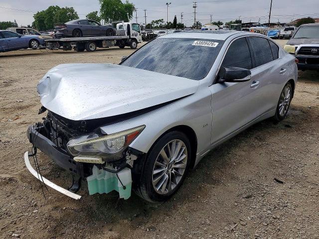 2018 Infiniti Q50 მანქანა იყიდება აუქციონზე, vin: JN1EV7AP6JM352346, აუქციონის ნომერი: 53809426