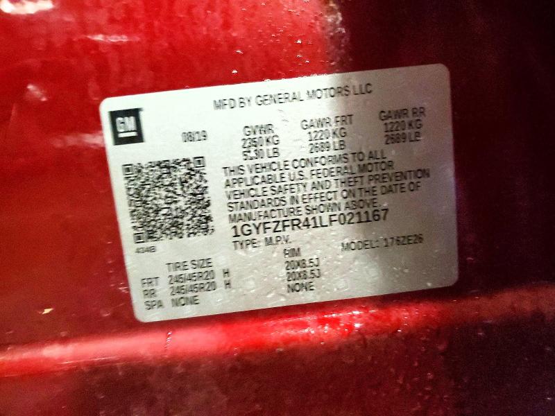 Aukcja sprzedaży 2020 Cadillac Xt4, vin: 1GYFZFR41LF021167, numer aukcji: 52581596