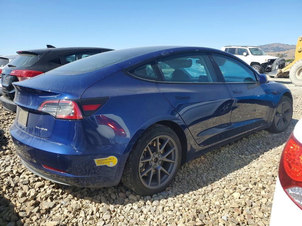 Aukcja sprzedaży 2022 Tesla Model 3, vin: 5YJ3E1EB4NF245455, numer aukcji: 53988336