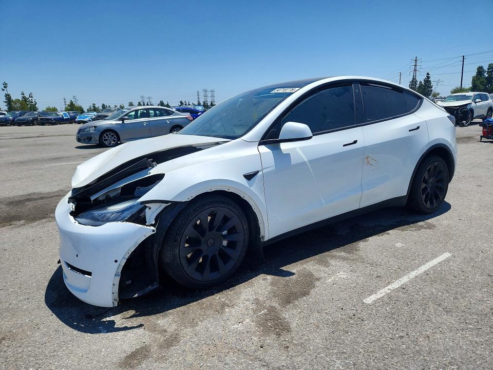 Продажа на аукционе авто 2021 Tesla Model Y, vin: 5YJYGDEE3MF151691, номер лота: 54718776