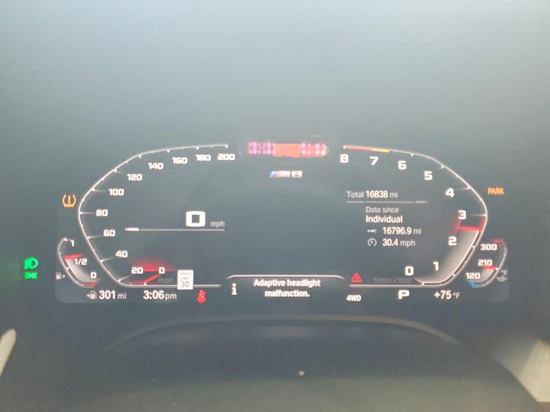 2024 Bmw M8 მანქანა იყიდება აუქციონზე, vin: WBSGV0C01RCS01101, აუქციონის ნომერი: 54265006