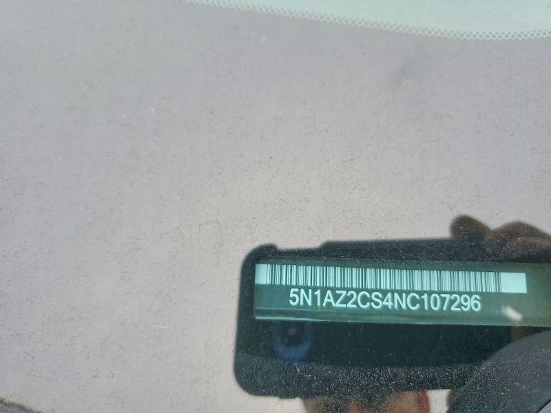 Aukcja sprzedaży 2022 Nissan Murano, vin: 5N1AZ2CS4NC107296, numer aukcji: 53238166