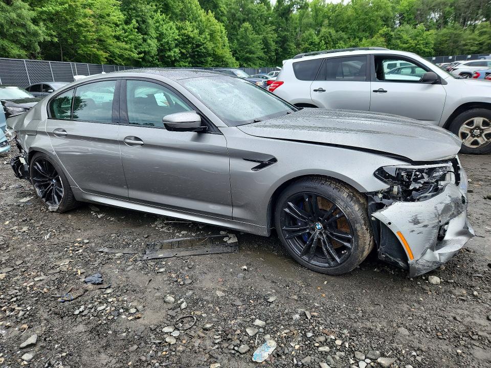 2019 Bmw M5 მანქანა იყიდება აუქციონზე, vin: WBSJF0C50KB284255, აუქციონის ნომერი: 55224526
