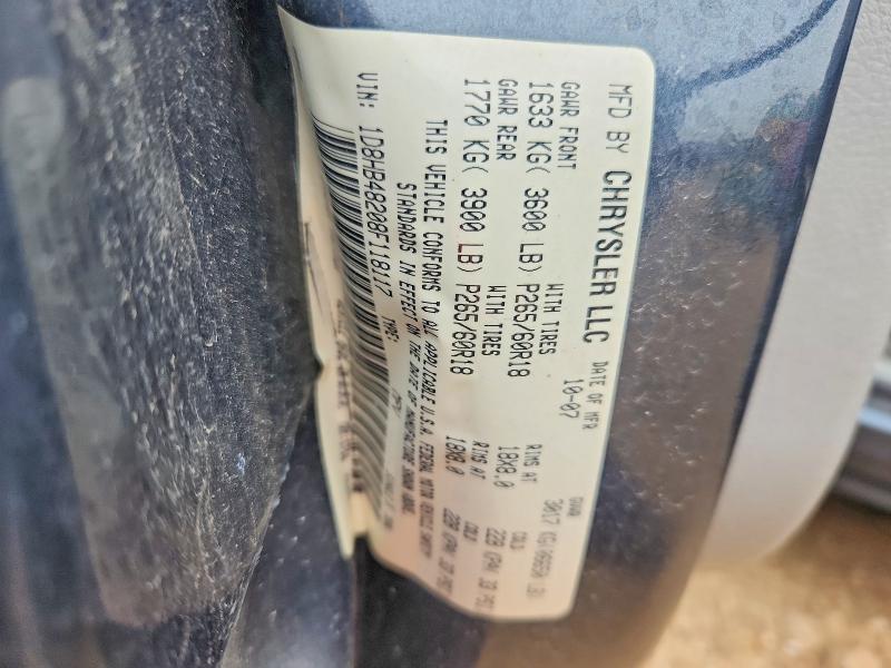 Aukcja sprzedaży 2008 Dodge Durango, vin: 1D8HB48208F118117, numer aukcji: 52759676