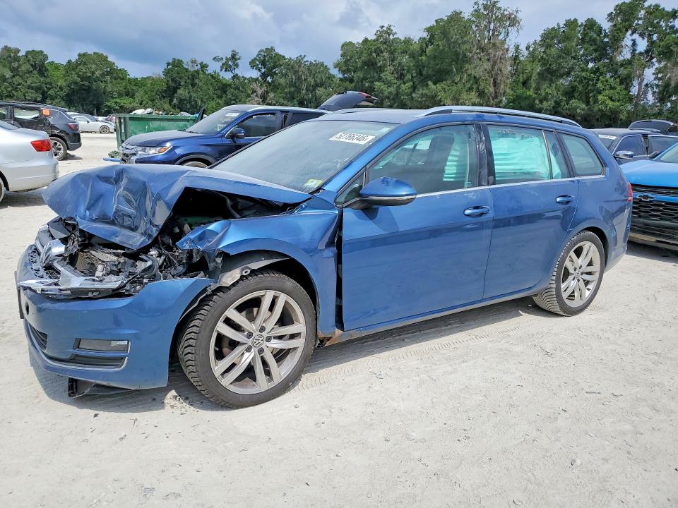 52766346 :رقم المزاد ، 3VWCA7AU6FM520064 vin ، 2015 Volkswagen Golf Sportwagen مزاد بيع