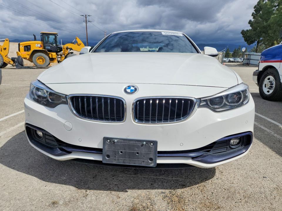 2018 Bmw 430i მანქანა იყიდება აუქციონზე, vin: WBA4Z1C54JEC60765, აუქციონის ნომერი: 52259886