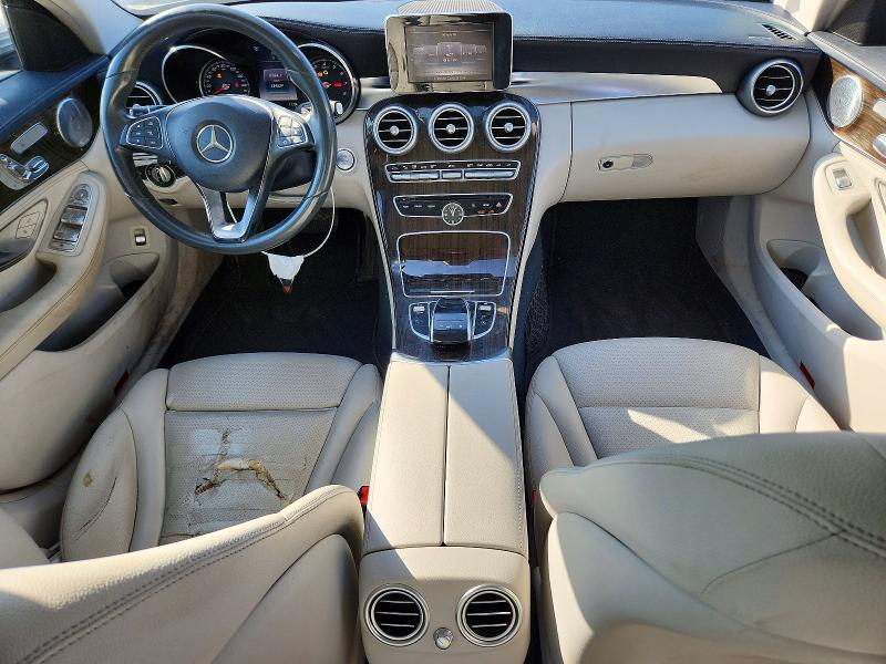 54088016 :رقم المزاد ، 55SWF4KB5FU033650 vin ، 2015 Mercedes-benz C مزاد بيع