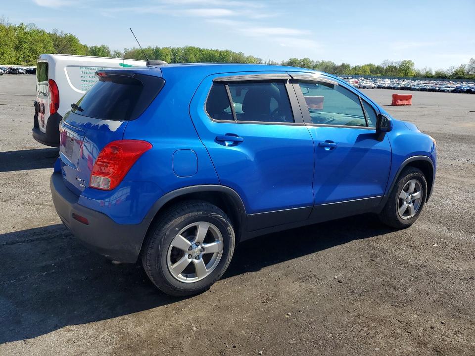 Продаж на аукціоні авто 2015 Chevrolet Trax, vin: KL7CJPSB4FB210919, номер лоту: 52525706