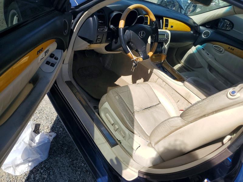 2002 Lexus Sc მანქანა იყიდება აუქციონზე, vin: JTHFN48Y020017234, აუქციონის ნომერი: 54337976