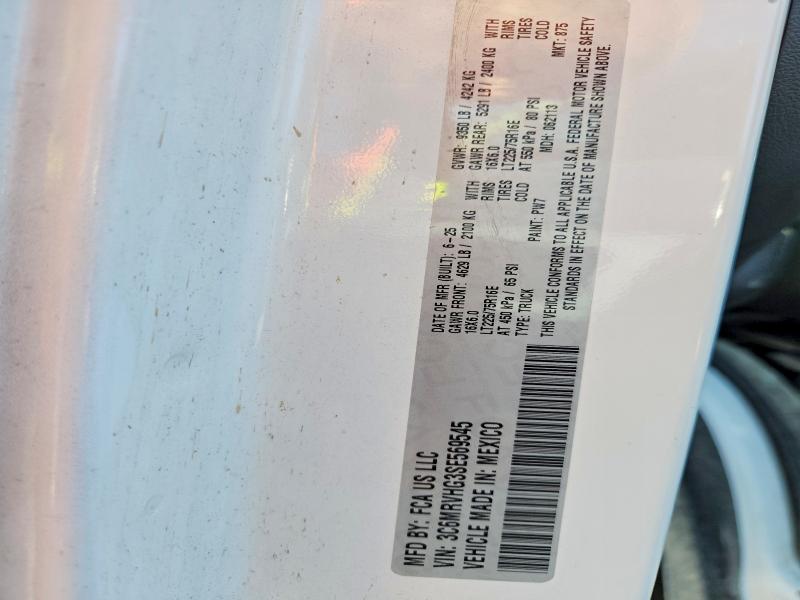 Aukcja sprzedaży 2025 Ram Promaster 3500, vin: 3C6MRVHG3SE569545, numer aukcji: 54614076