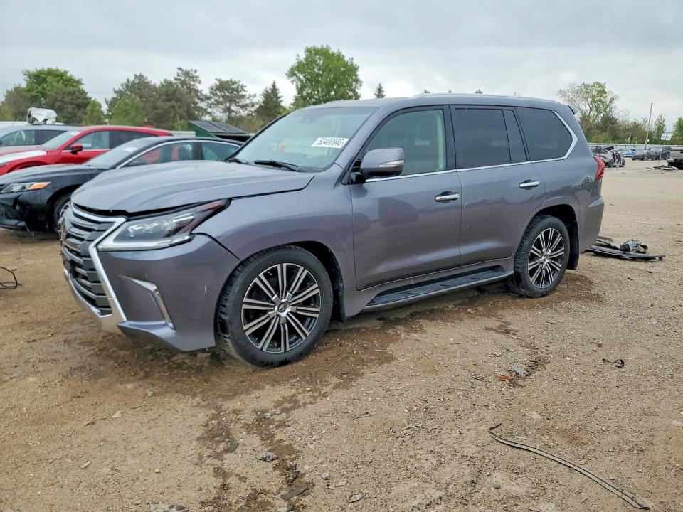 53400946 :رقم المزاد ، JTJHY7AXXK4283726 vin ، 2019 Lexus Lx مزاد بيع