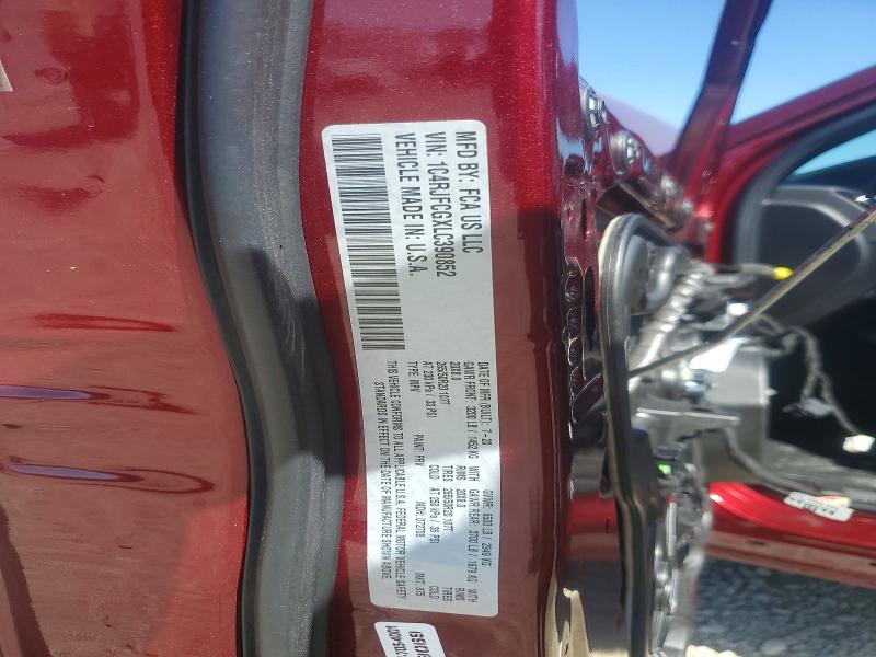 Продаж на аукціоні авто 2020 Jeep Grand Cherokee, vin: 1C4RJFCGXLC390852, номер лоту: 53085906