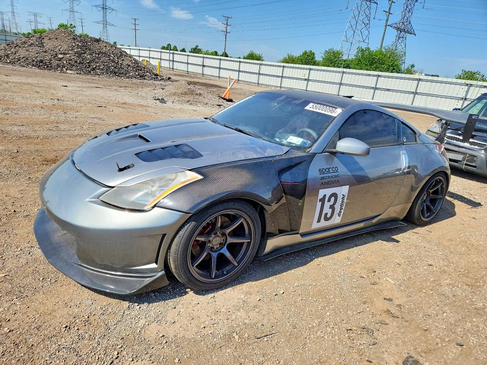 Продажа на аукционе авто 2003 Nissan 350z, vin: JN1AZ34DX3T108673, номер лота: 55000096