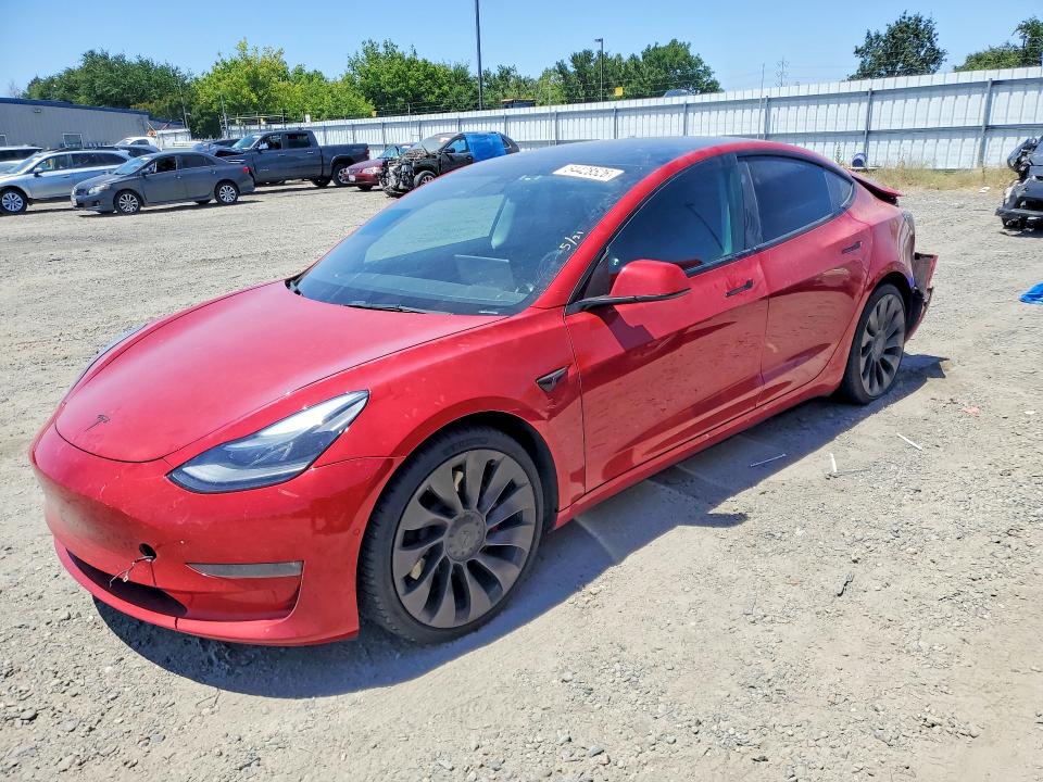 Aukcja sprzedaży 2022 Tesla Model 3, vin: 5YJ3E1EC7NF132348, numer aukcji: 54428526