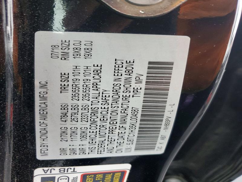 Продаж на аукціоні авто 2019 Acura Rdx, vin: 5J8TC1H35KL004587, номер лоту: 52464866