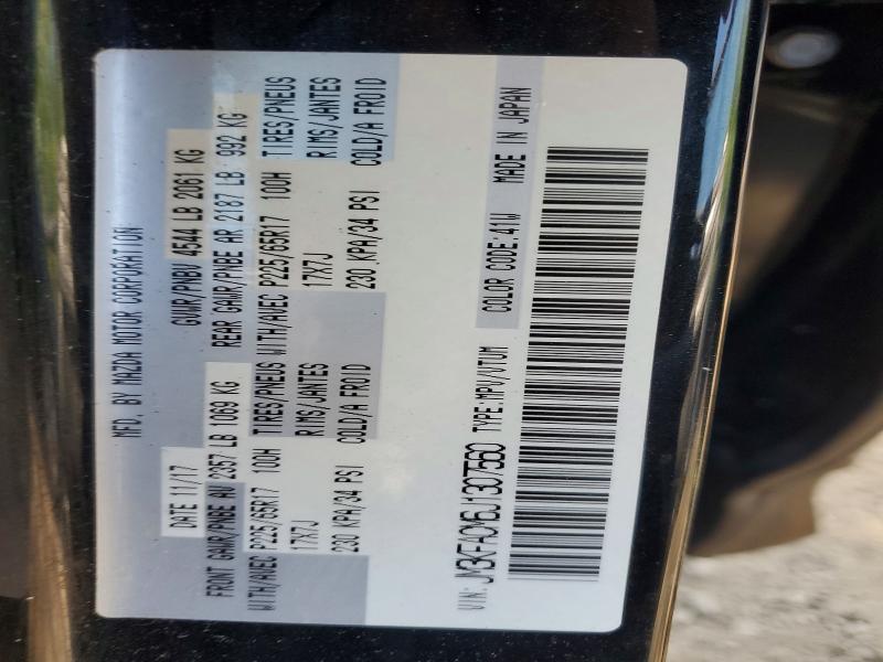 Продаж на аукціоні авто 2018 Mazda Cx-5, vin: JM3KFACM6J1307560, номер лоту: 55412386