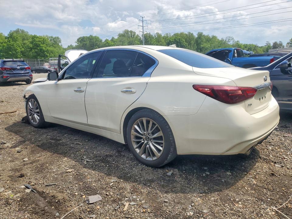 2021 Infiniti Q50 მანქანა იყიდება აუქციონზე, vin: JN1EV7BR4MM754127, აუქციონის ნომერი: 53218696